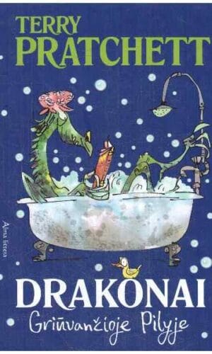 Drakonai Griūvančioje Pilyje - Terry Pratchett