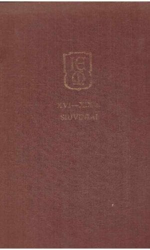 XVI-XIX a. siuviniai - L. Gaigalienė