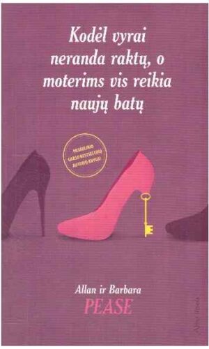 Kodėl vyrai neranda raktų, o moterims vis reikia naujų batų - Allan Pease, Barbara Pease