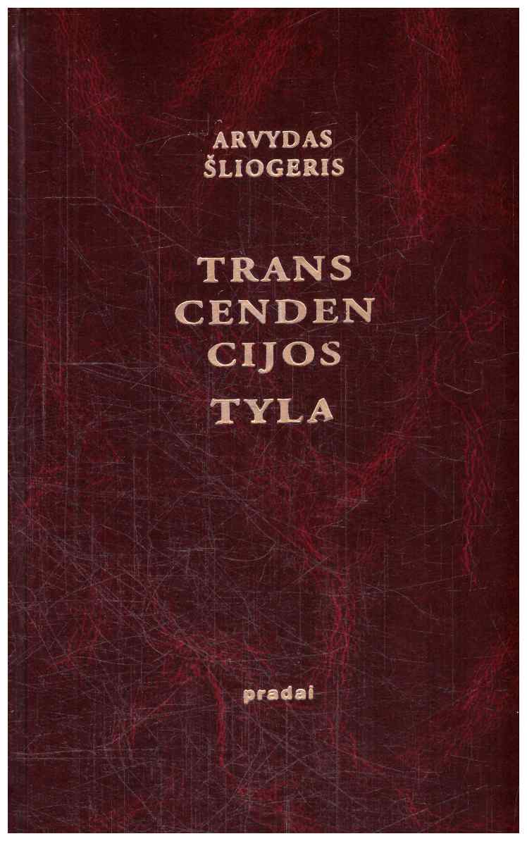 Transcendencijos tyla - Arvydas Šliogeris