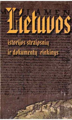 Lietuvos istorijos straipsnių ir dokumentų rinkinys - Janina Varnienė
