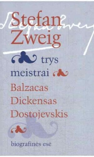 Trys meistrai: Balzacas, Dickensas, Dostojevskis - Stefan Zweig (Cveigas)