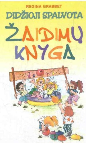 Didžioji spalvota žaidimų knyga - Regina Grabbet