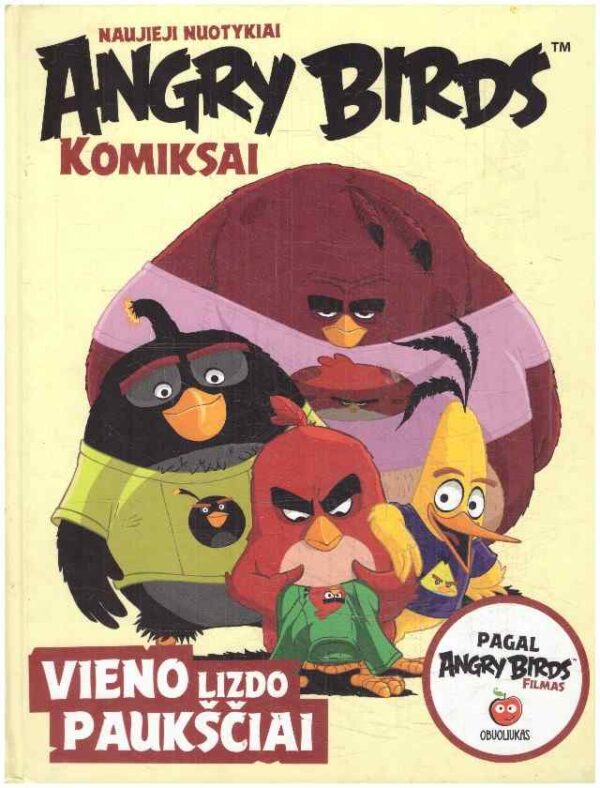 Angry Birds. Komiksai. Vieno lizdo paukščiai
