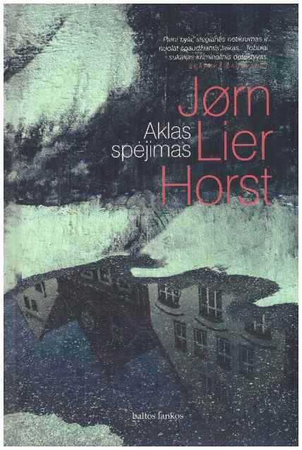 Aklas spėjimas - Jørn Lier Horst