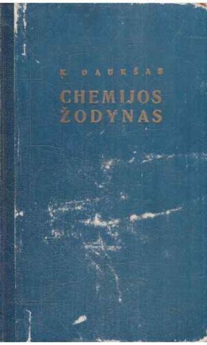Chemijos žodynas - Kazimieras Daukšas