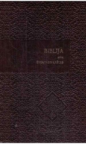 Biblija arba Šventasis Raštas, ekumeninis leidimas, lankstus viršelis