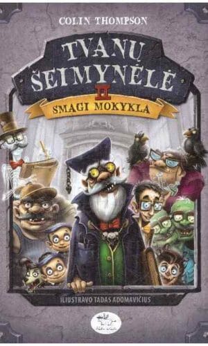 Tvanų šeimynėlė (2). Smagi mokykla - Colin Thompson