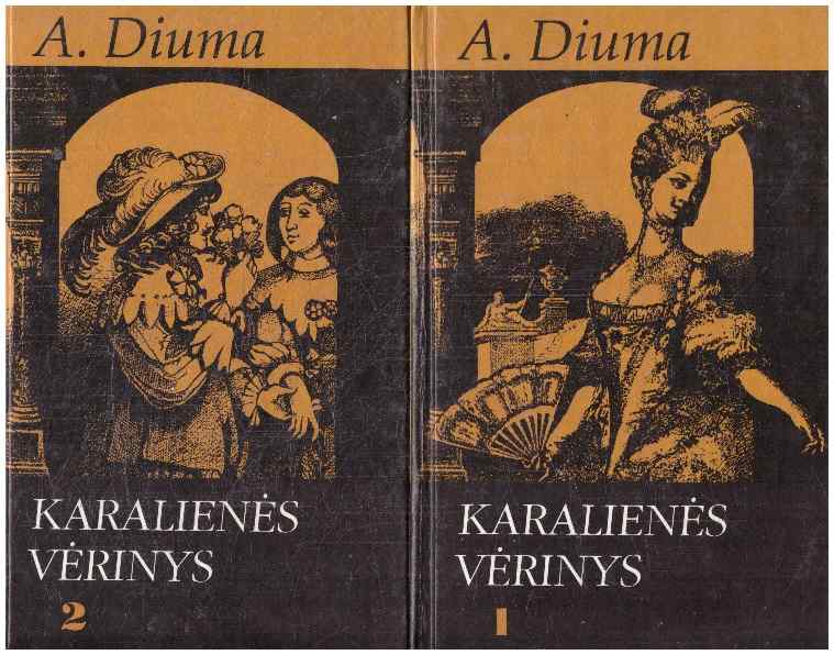 Karalienė vėrinys (1,2 tomai) - A. Diuma