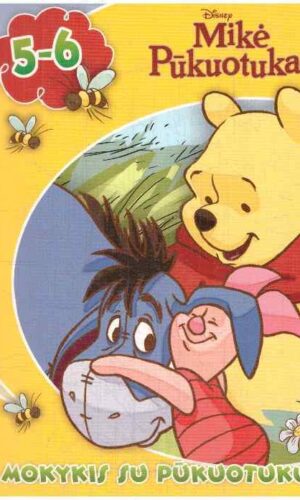 Mikė Pūkuotukas. Mokykis su Pūkuotuku (5-6 metų) - Disney