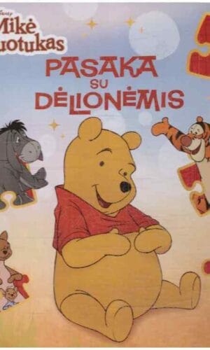 Mikė Pūkuotukas. Pasaka su dėlionėmis (30 detalių) - Disney