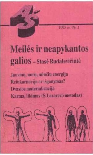 Meilės ir neapykantos galios (1995 m. Nr. 1) - Stasė Rudalevičiūtė