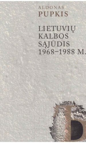 Lietuvių kalbos sąjūdis 1968-1988 m. - Aldonas Pupkis