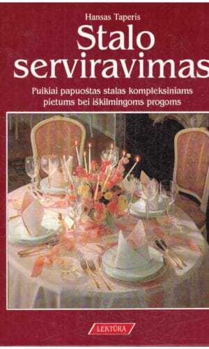 Stalo serviravimas - Hansas Taperis