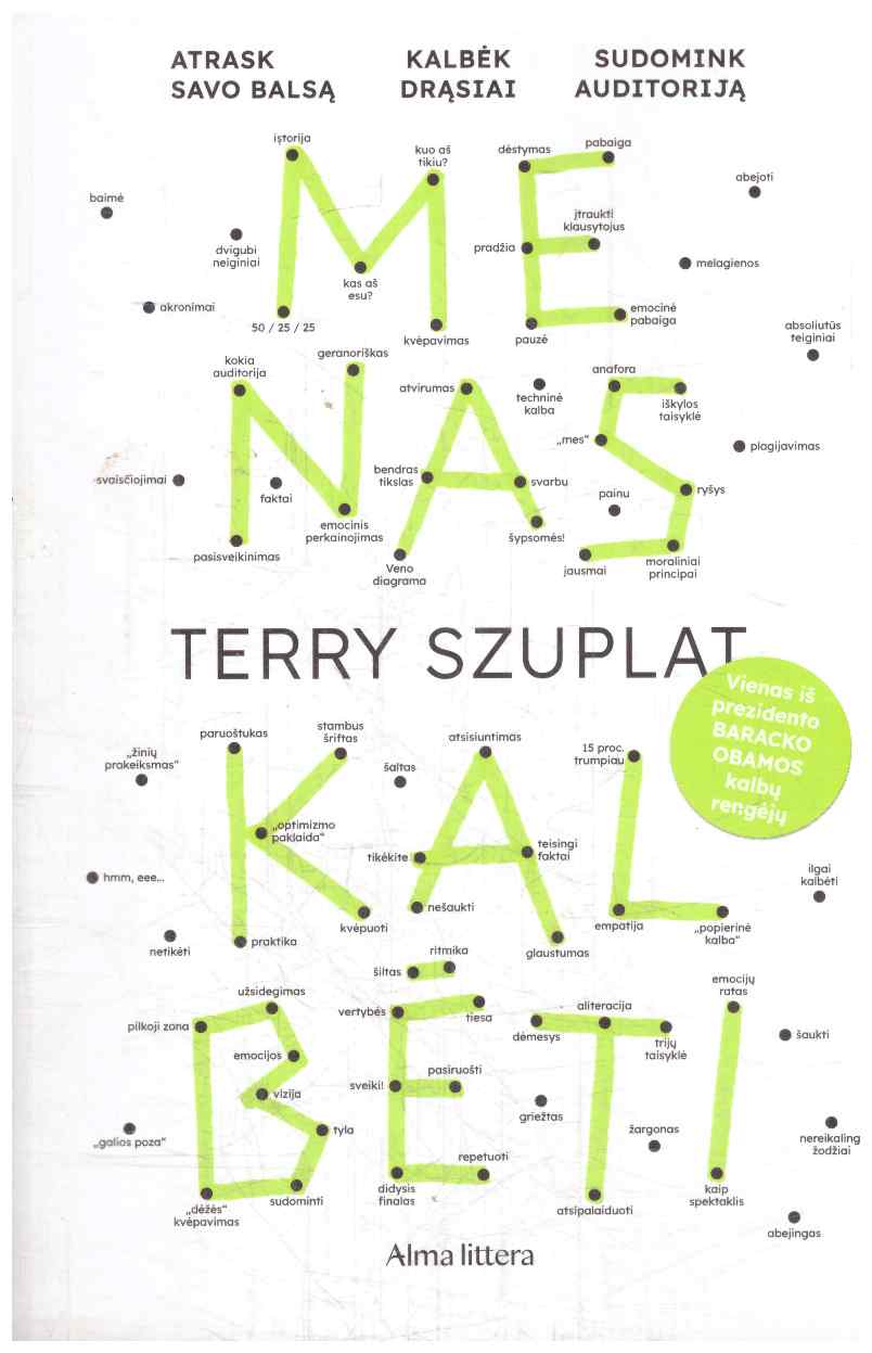 Menas kalbėti - Terry Szuplat