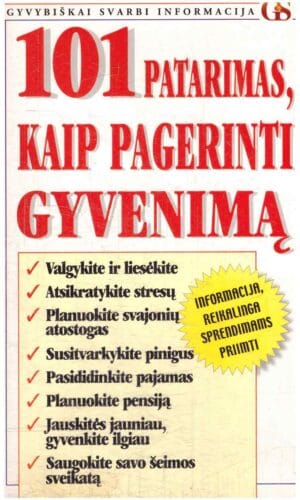 101 patarimas, kaip pagerinti gyvenimą - Davies Caitelin