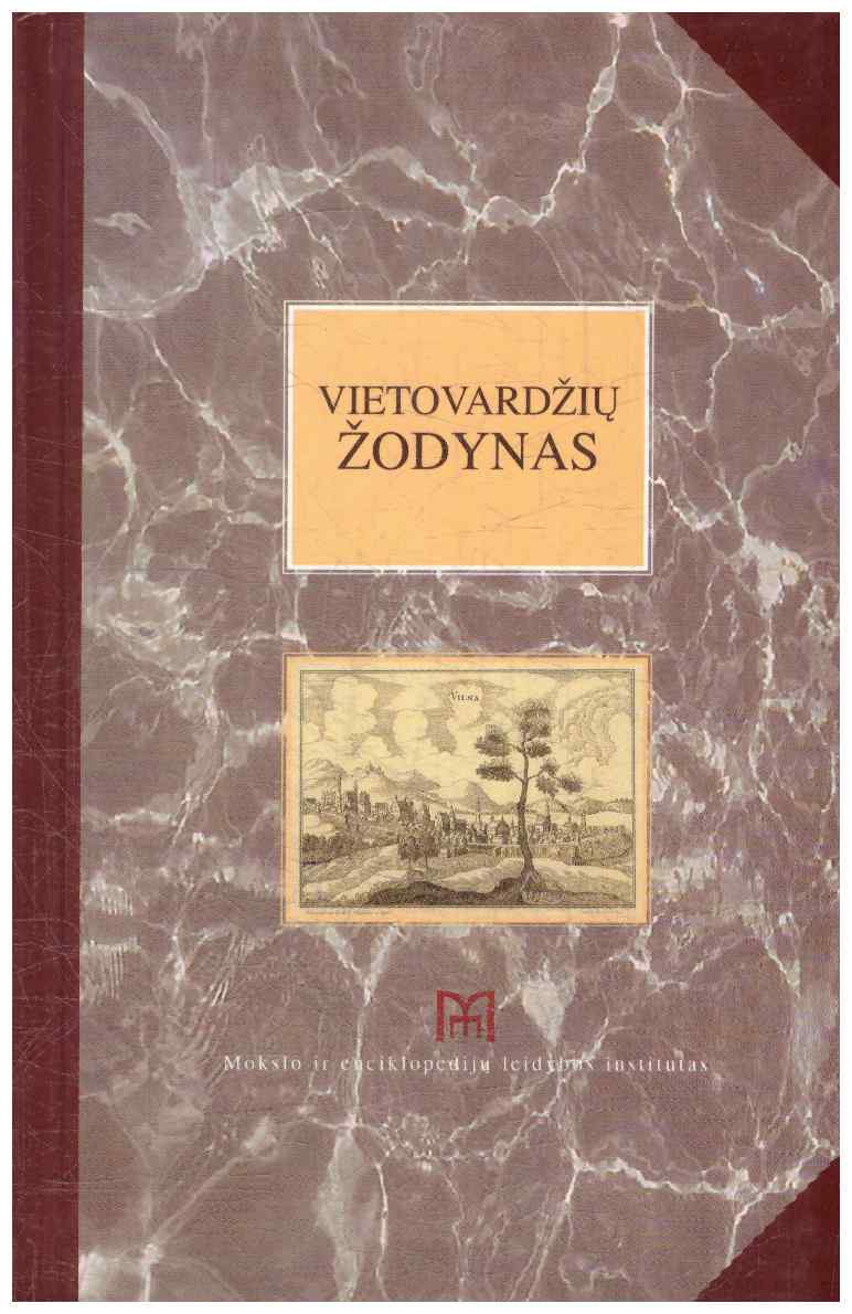 Vietovardžių žodynas - Aldonas Pupkis, Marytė Razmukaitė
