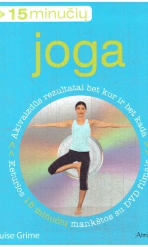 Joga. Keturios 15 minučių mankštos su DVD filmais - Louise Grime