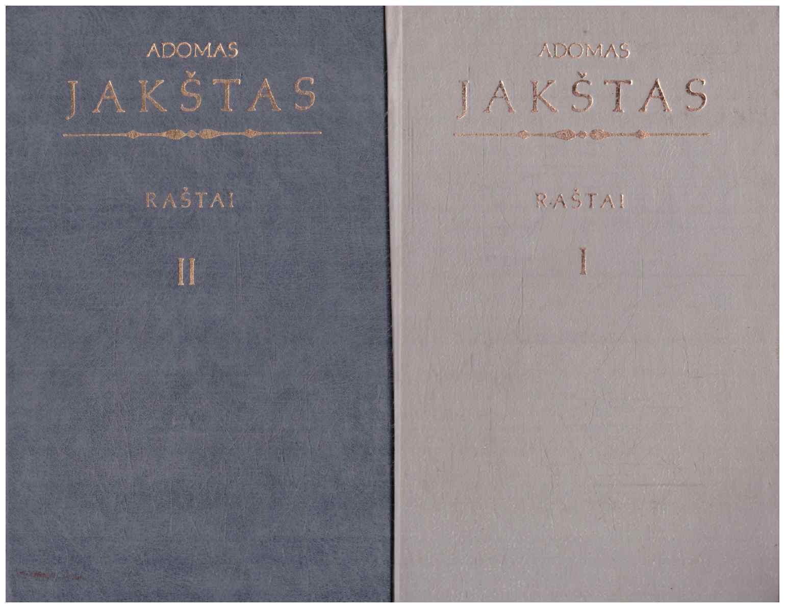 Raštai (1,2 tomai) - Adomas Jakštas
